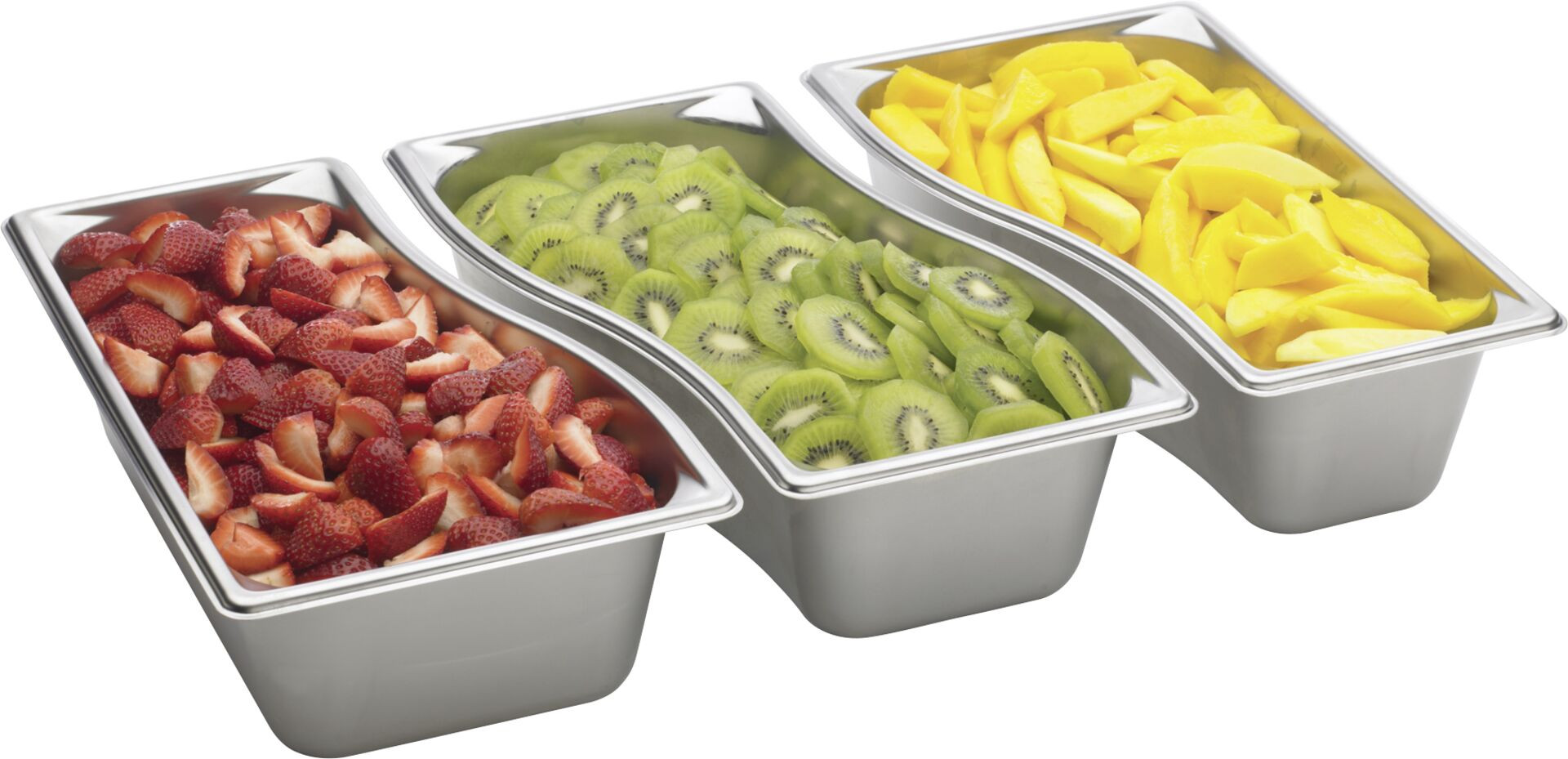 GN-Behälter "Twist", Edelstahl 1/3 außen 100mm